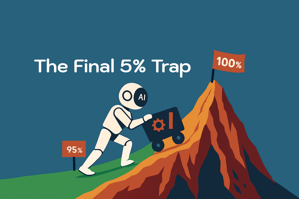 AI In Manufacturing: What's Working, What's Not, And How To Avoid The “Final 5%” Trap